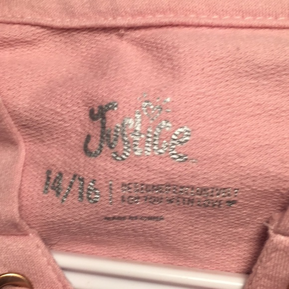 Pink shirt with a hoodie - Picture 3 of 4